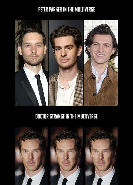 PETER PARKER IN THE MULTIVERSE DOCTOR STRANGE IN THE MULTIVERSE