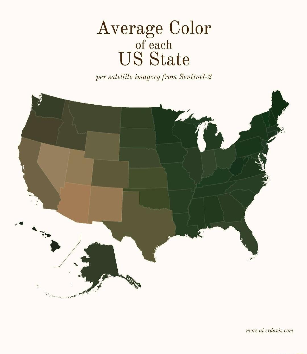 Average Color of vach US Stat