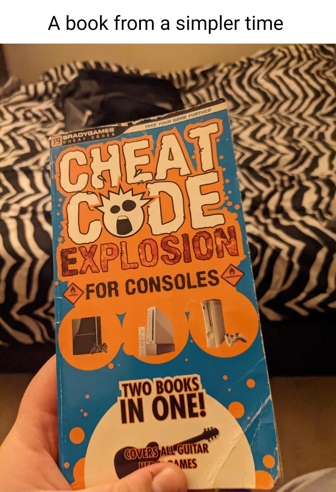 A book from a simpler time