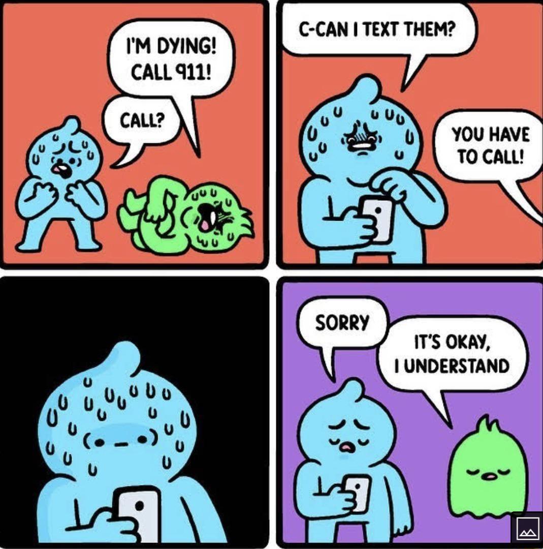 DYING C CAN TEXT THEM CALLA1 YOU HAVE TO CALL X 1TS OKAY 1 UNDERSTAND
