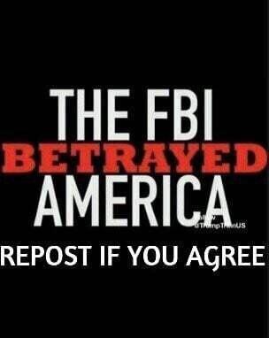 THE FBI BETRAYED AMERICA REPOST IF YOU AGREE