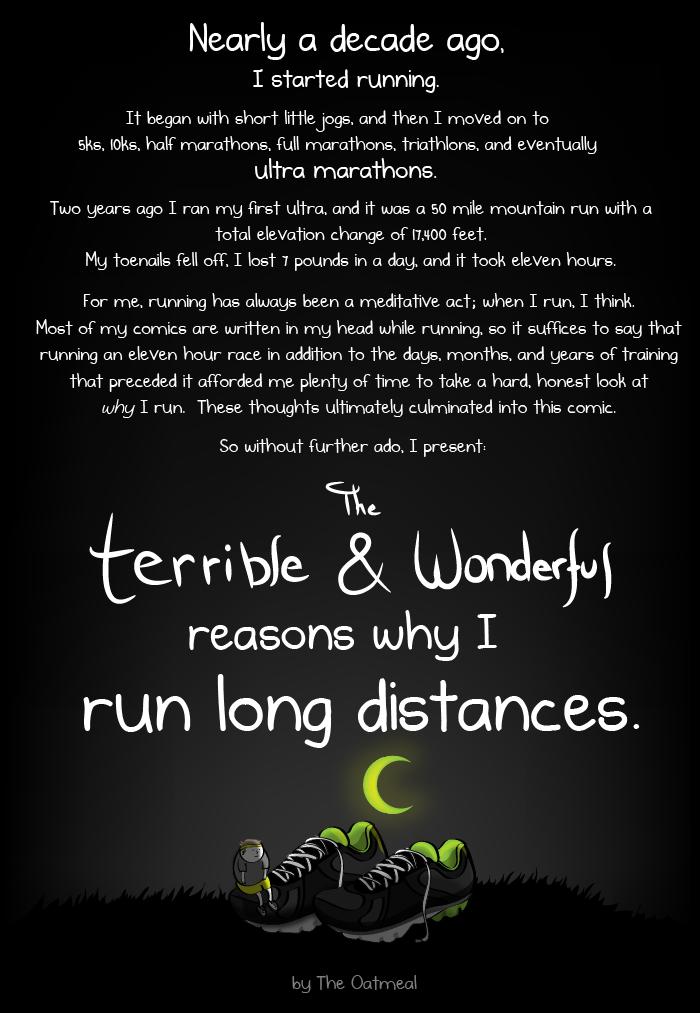 Nearly a decade ago I started running Tt began uith short It jogsond then T moved on fo ks Ok hlf marathons ull marathons Triathlons and eventually ultra marathons Tuwo years ago T ran my frst ulfra and f was a 50 mie mountain run with o fotol elevation change of 1300 feet My toenals felloff ost 1 potinds in a days and f fook eleven hours For me runving has s been a medfative ot when T run T fhink