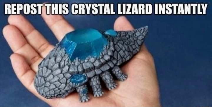 BEPIIS THIS CRYSTAL LIZARD INSTANTLY 5