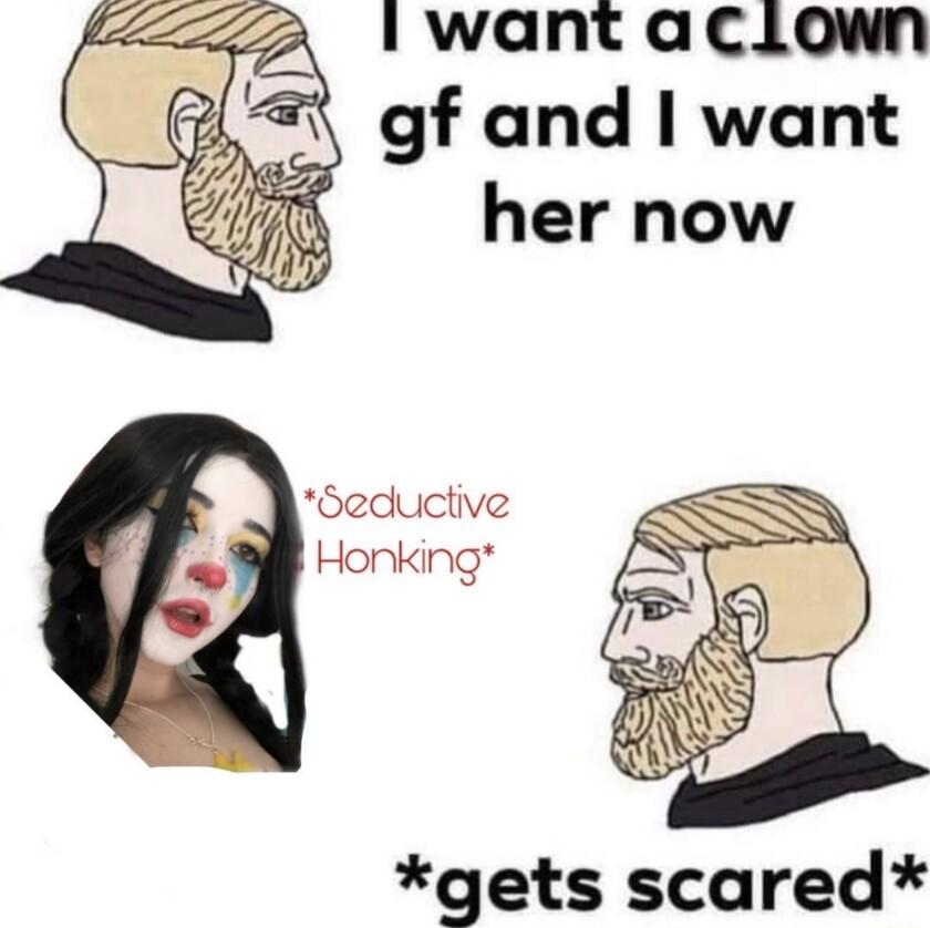 Seductive Honking gets scared