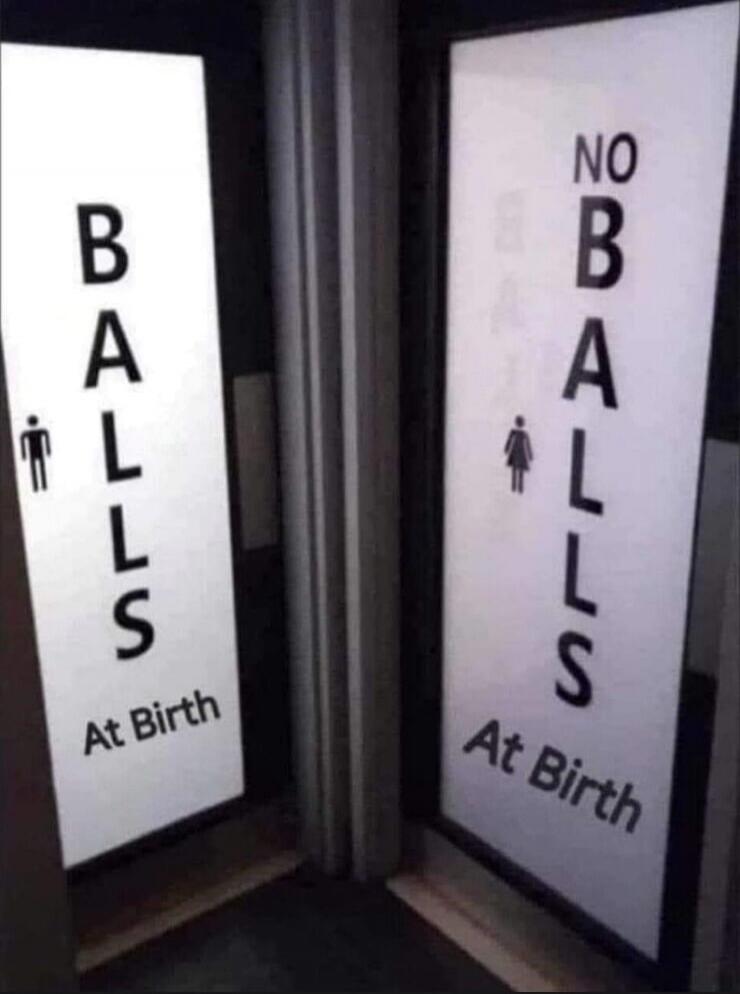 BALLS At Birth
NO BALLS At Birth
