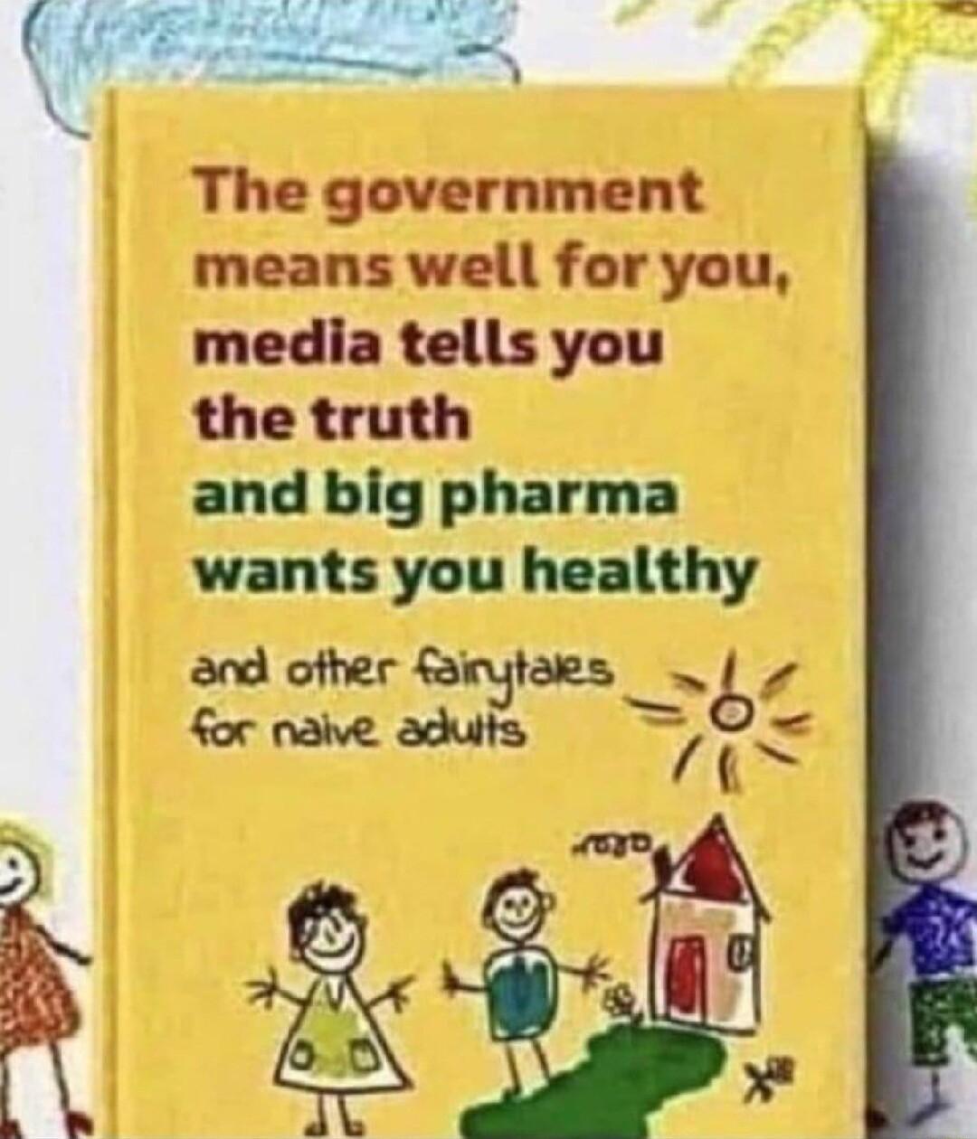The government means well for you