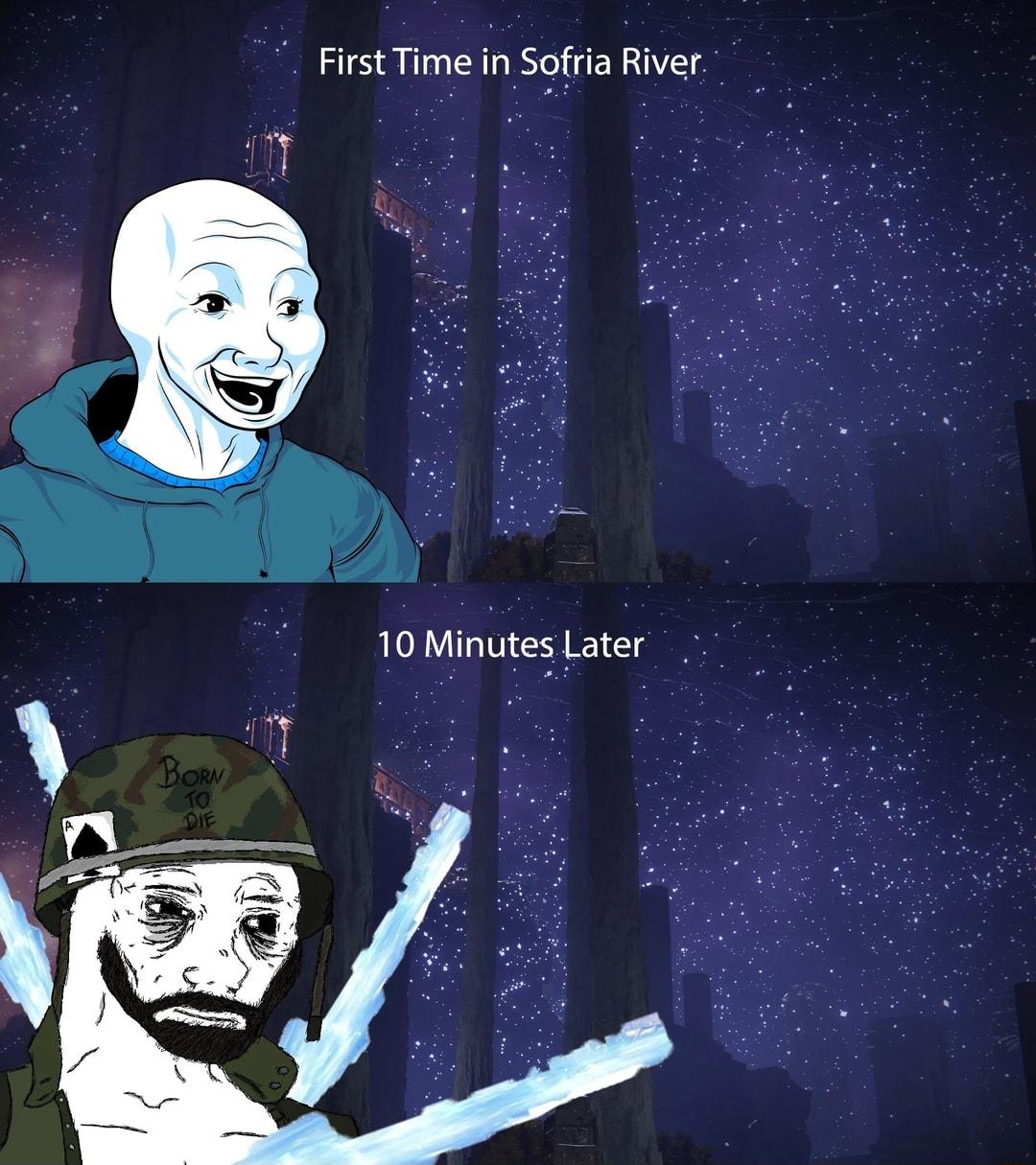 FirstTime in Sofria River