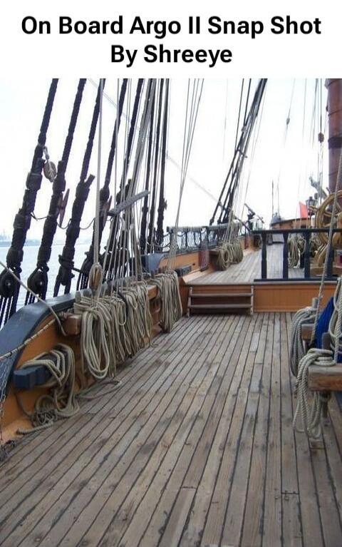 On Board Argo II Snap Shot By Shreeye