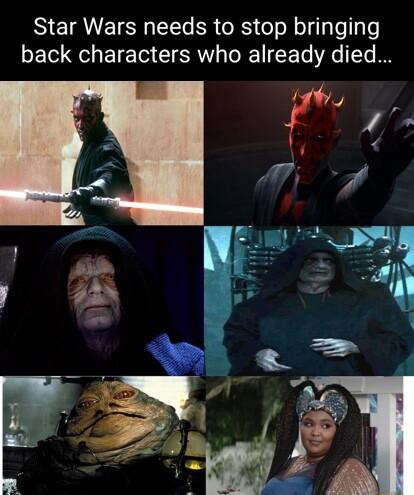 Star Wars needs to stop bringing back characters who already died