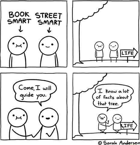 BOOK STREET SMART SMART v Come T will cuid you L r know a lot of facts abodt