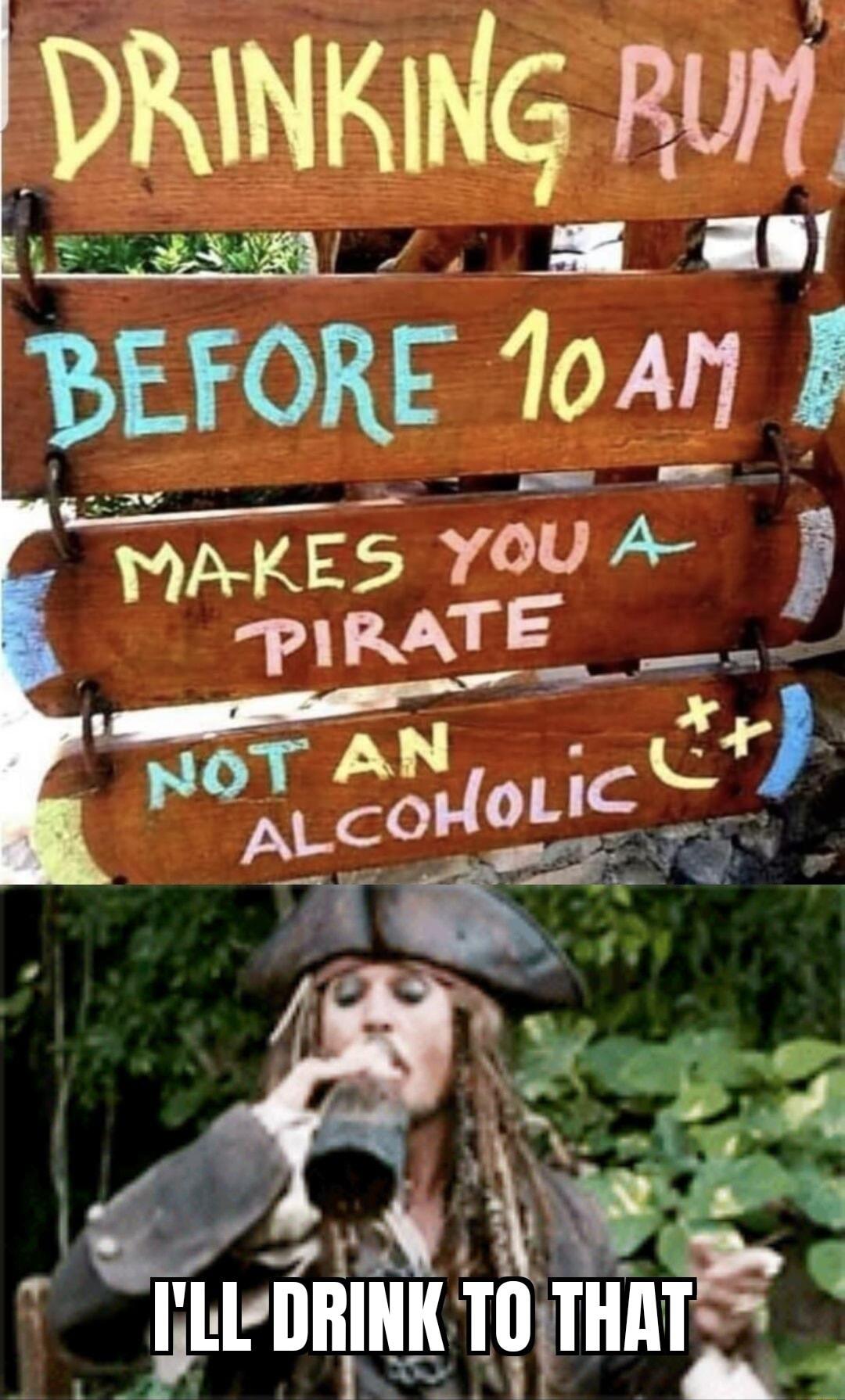 DRINKING RUM ossam W BEFORE Toarn f