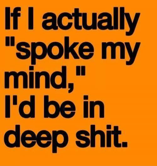 If I actually 