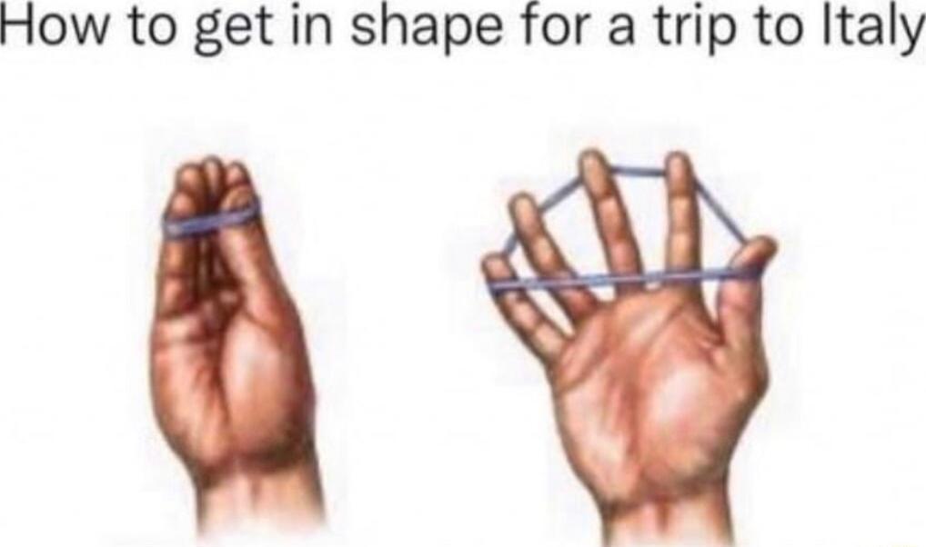 How to get in shape for a trip to Italy