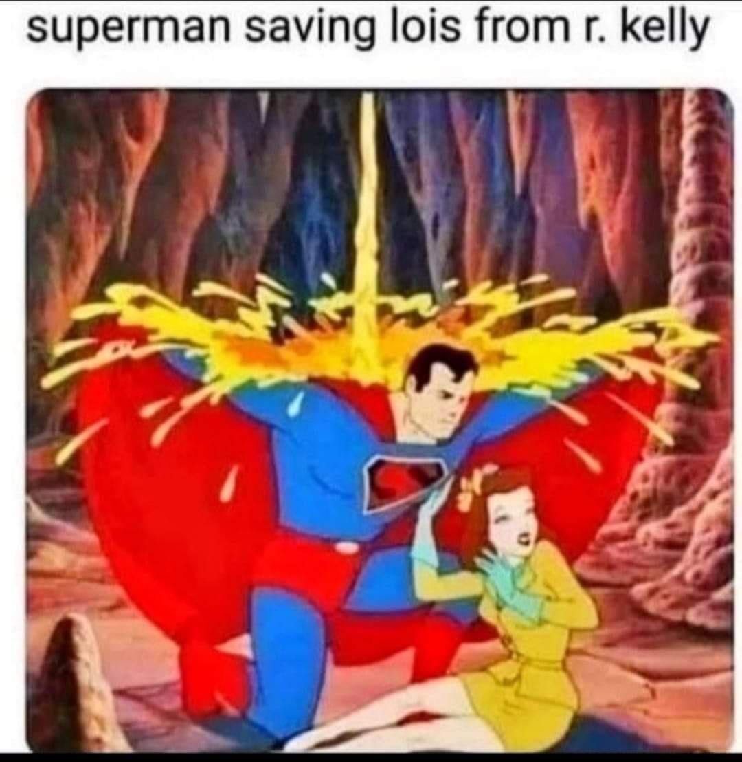 superman saving lois from r kelly