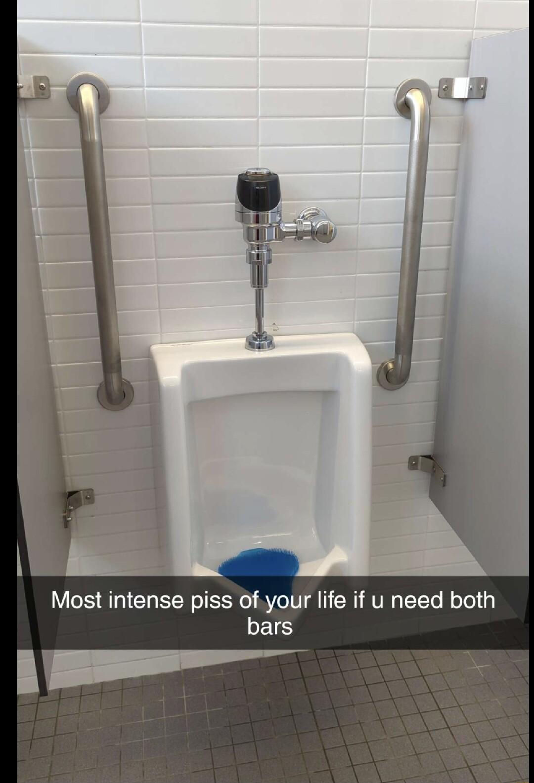 Most intense piss of your life if u need both bars e