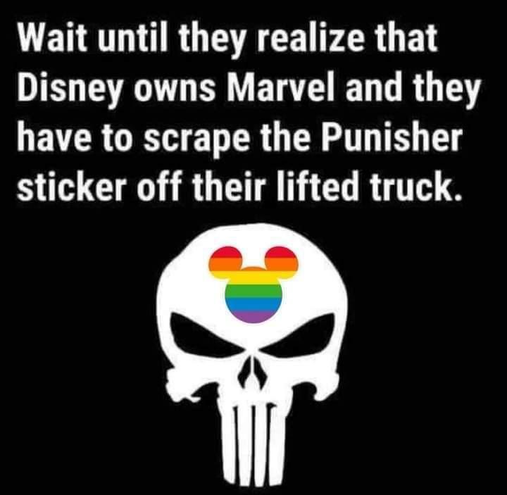 Wait until they realize that Disney owns Marvel and they LENTR O ET RO R TR QG RUTITE N CH R