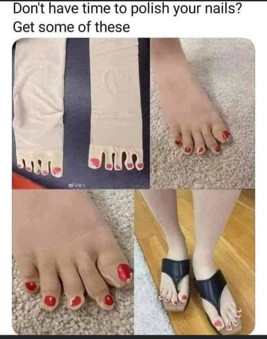 Dont have time to polish your nails Get some of these