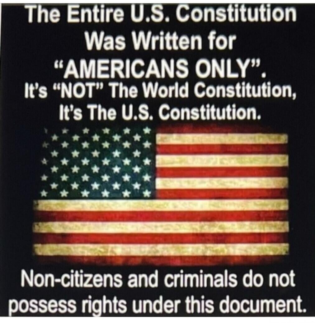 The Entire U.S. Constitution Was Written for 