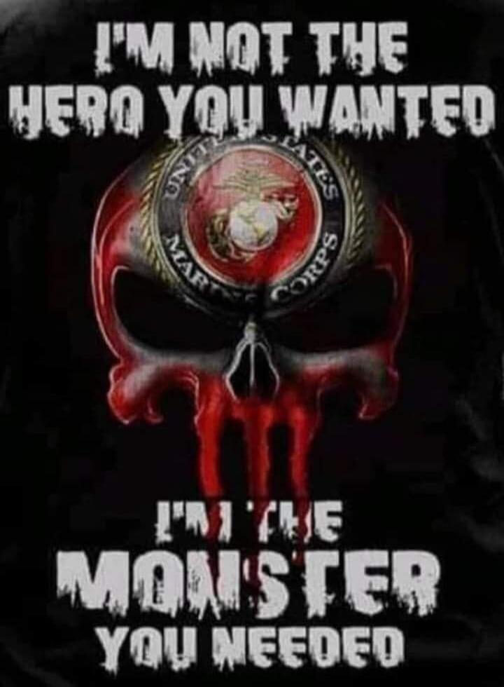 I'M NOT THE HERO YOU WANTED I'M THE MONSTER YOU NEEDED