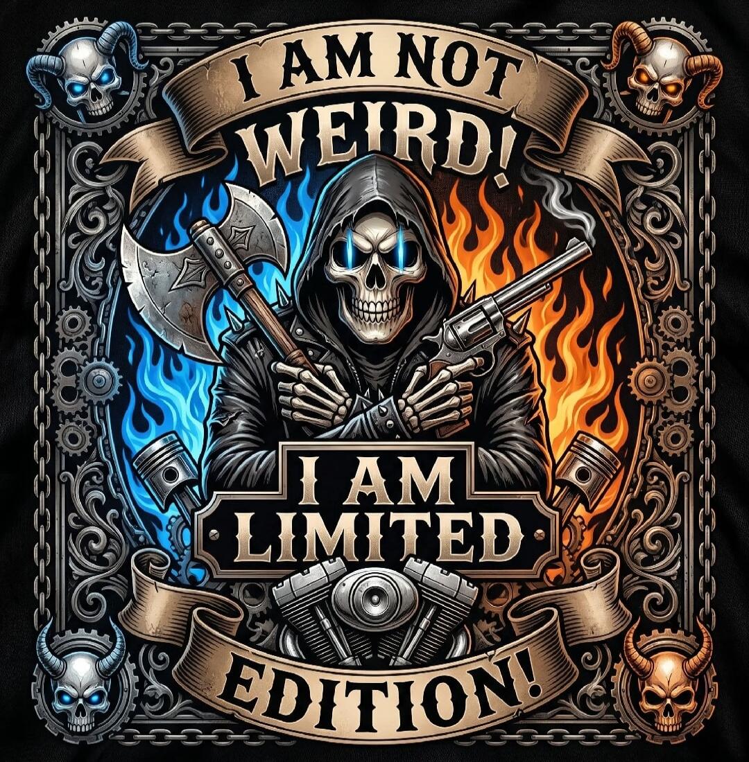 I AM NOT WEIRD! I AM LIMITED EDITION!
