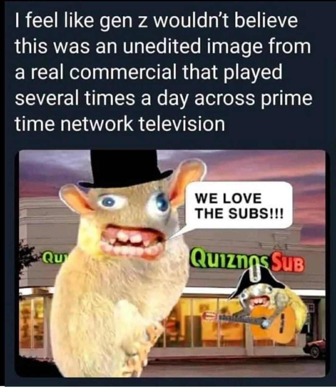 B CEIRIUGR l W ANo10 o f o I ITEAVC this was an unedited image from a real commercial that played SV IR RN EVWRETol oS X R ol gl ag L CHE el G GCIEV S oy WE LOVE i THE SuBs