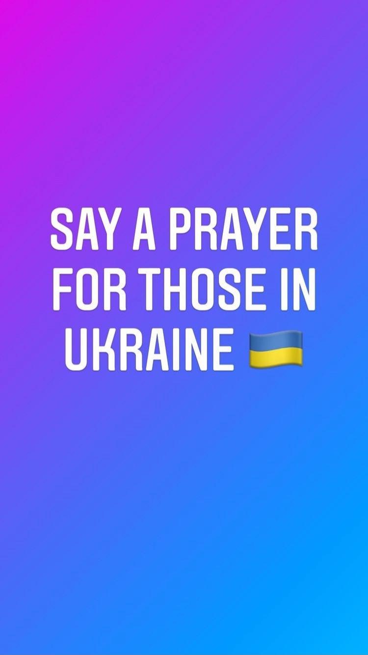 SAY A PRAYER FOR THOSE IN UHRAINE