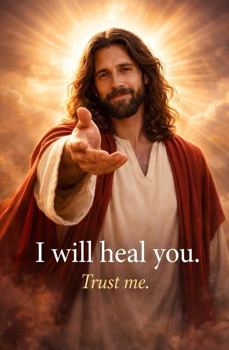 I will heal you. Trust me.