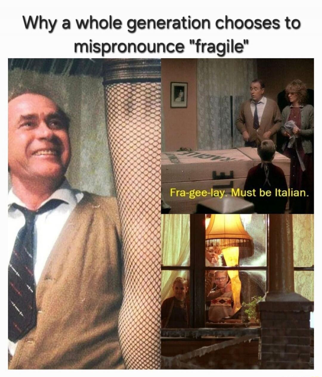 Why a whole generation chooses to mispronounce 