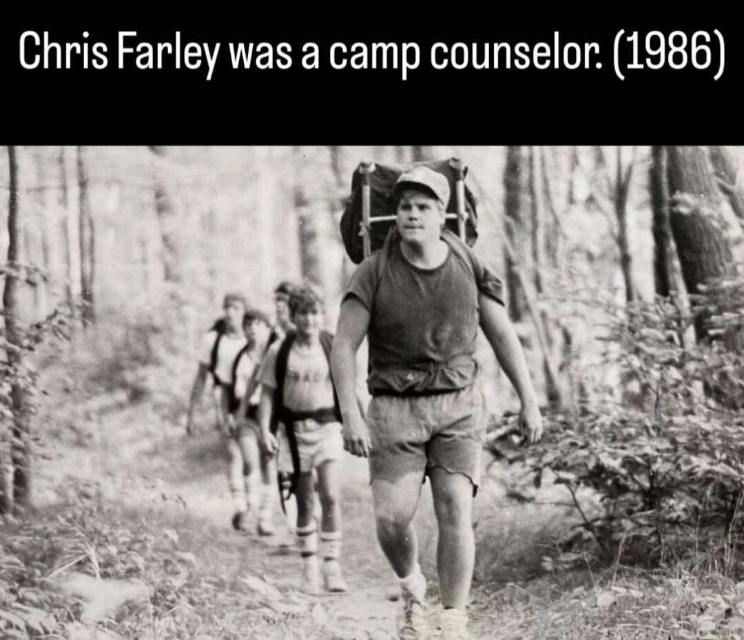 Chris Fanley was a camp counselor: (1986)