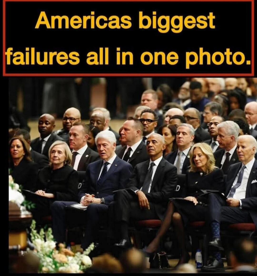 Americas biggest failures all in one photo.