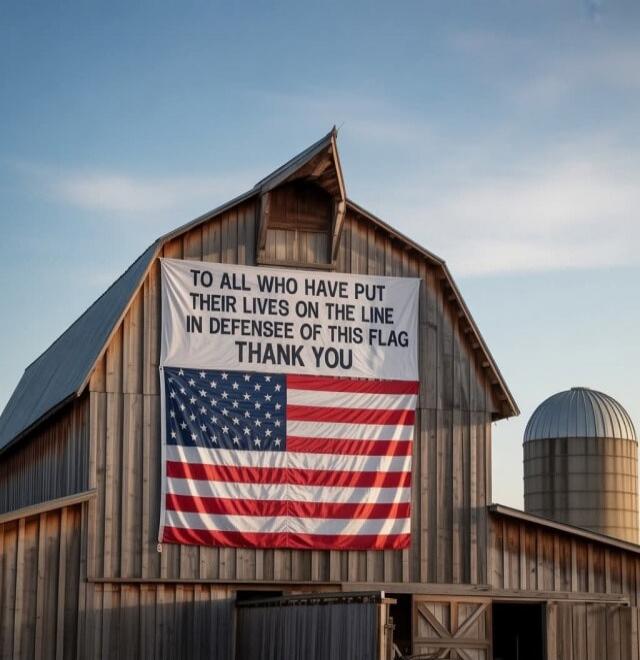 TO ALL WHO HAVE PUT THEIR LIVES ON THE LINE IN DEFENSE OF THIS FLAG THANK YOU