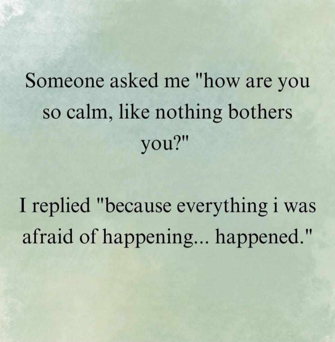 Someone asked me 