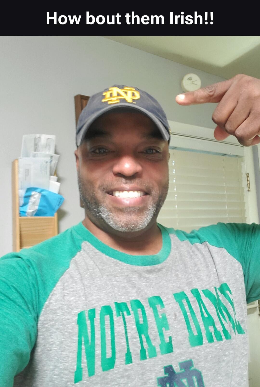 How bout them Irish!! NOTRE DAME ND