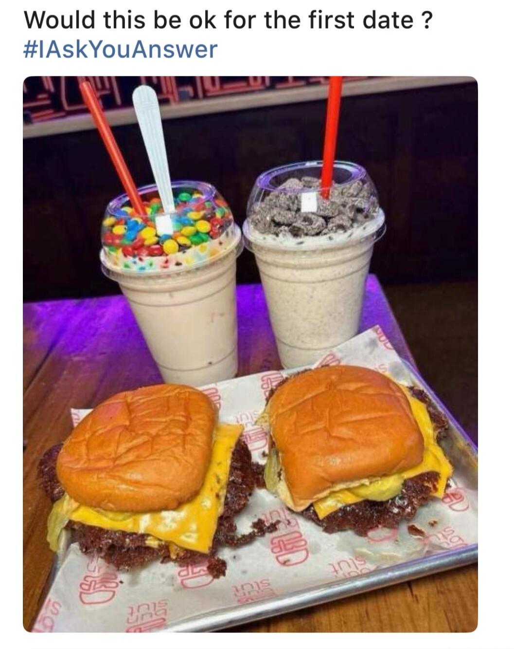 Would this be ok for the first date ? #IAskYouAnswer