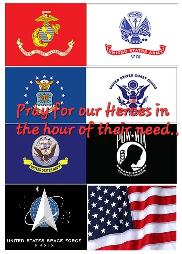 Pray for our heroes in the hour of their need..