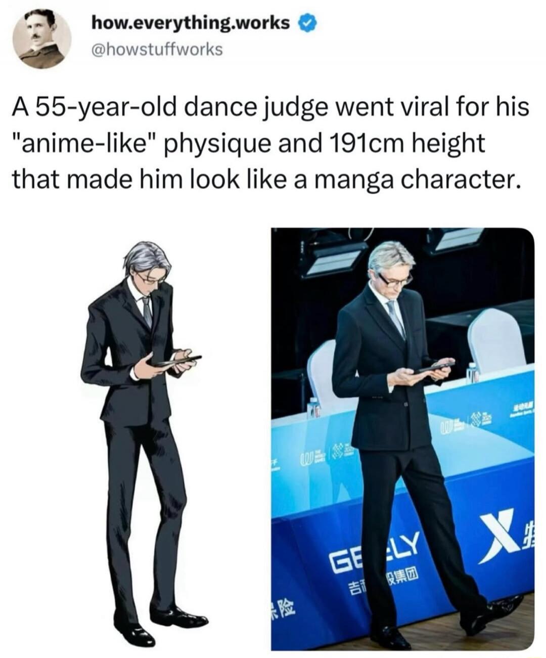 how.everything.works @howstuffworks A 55-year-old dance judge went viral for his 