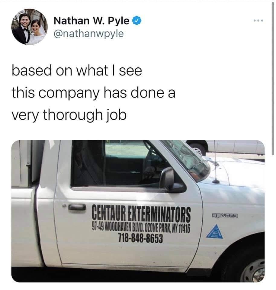 f Nathan W Pyle nathanwpyle based on what see this company has done a very thorough job enmun mmmmns et