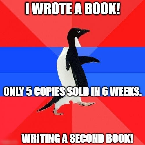 WROTE A BOOK fl NRITING A SECOND BOOK
