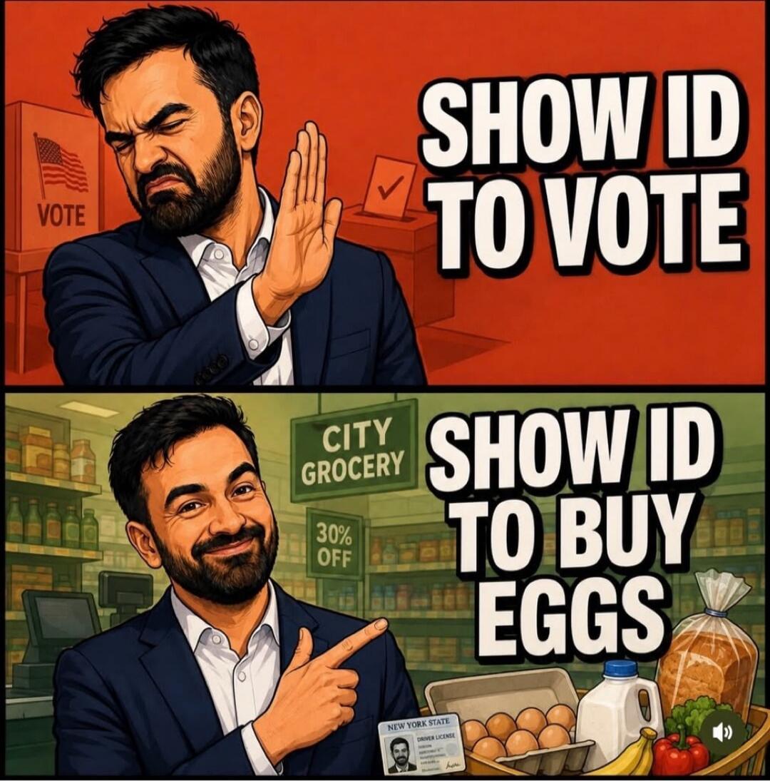 VOTE SHOW ID TO VOTE CITY GROCERY 30% OFF SHOW ID TO BUY EGGS
