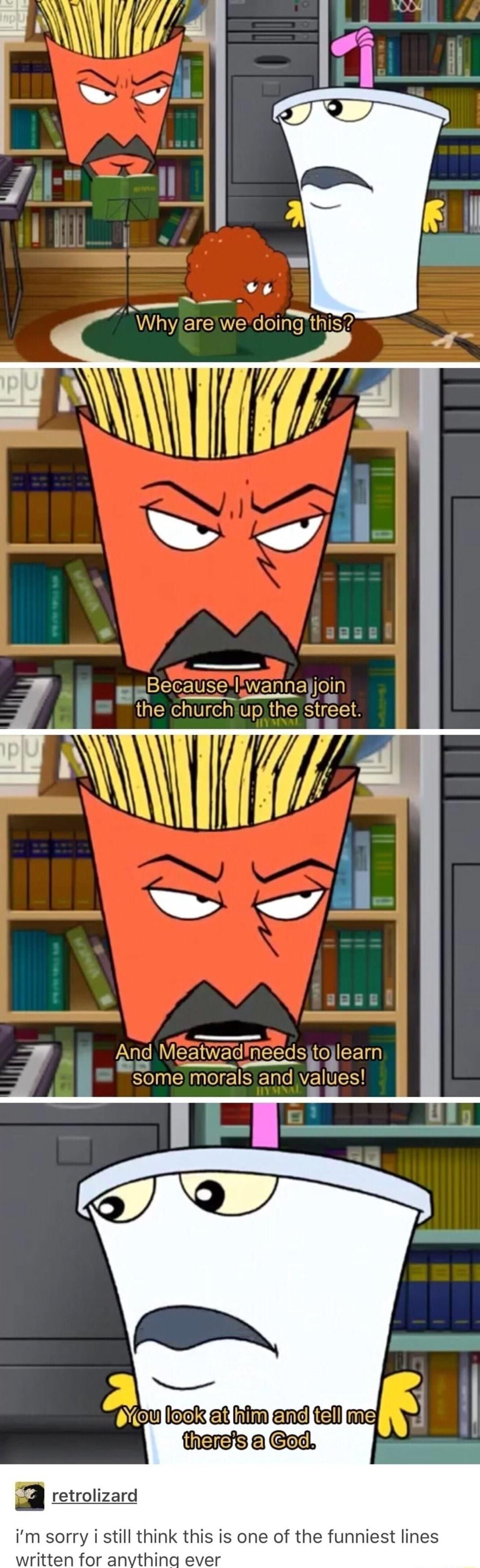 S im sorry i still think this is one of the funniest lines written for anvthina ever