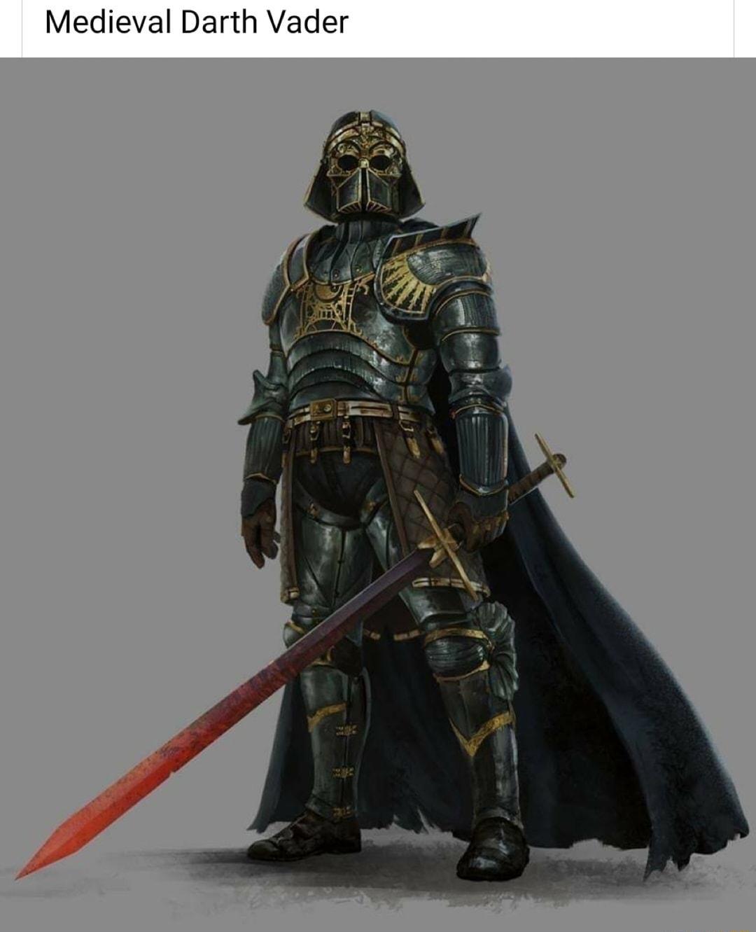 Medieval Darth Vader