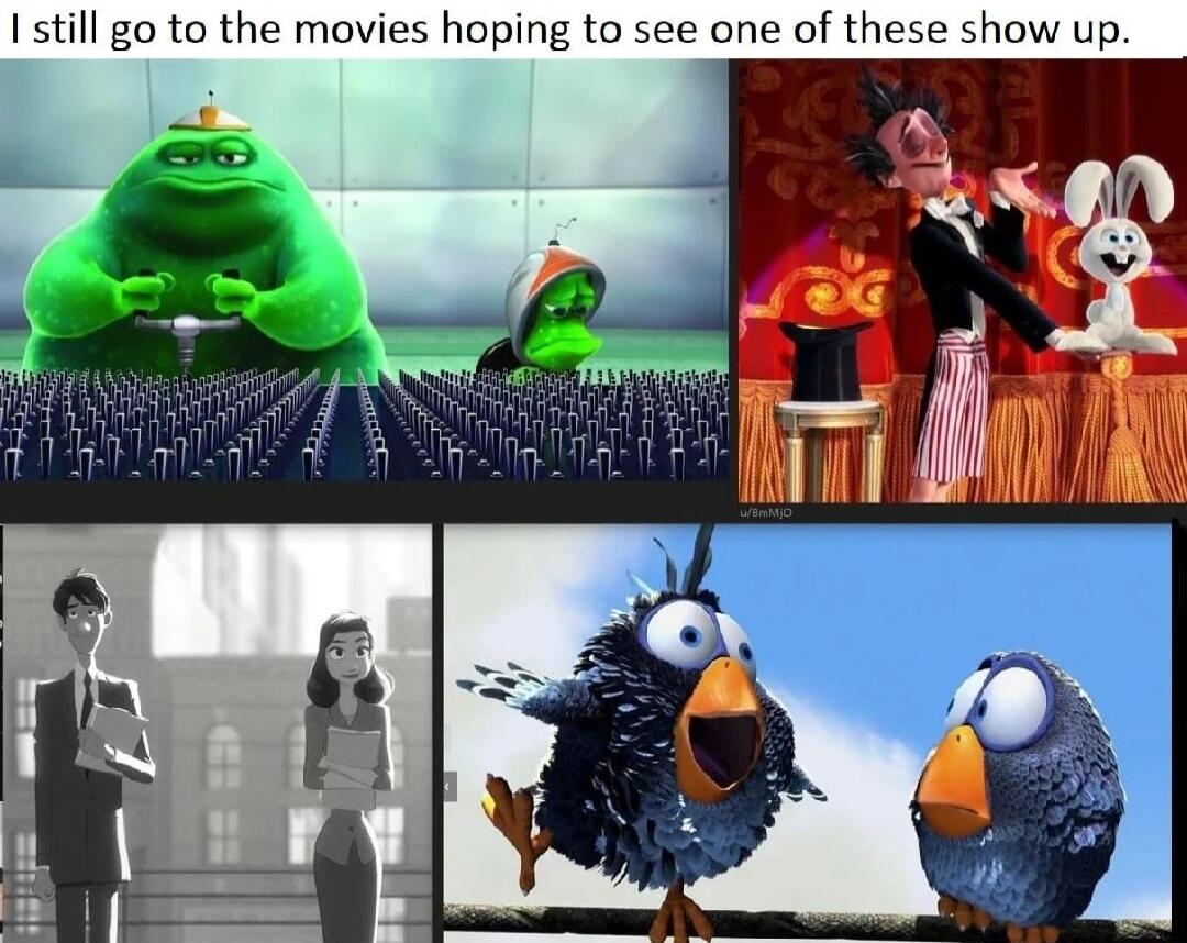 still go to the movies hoping to see one of these show up