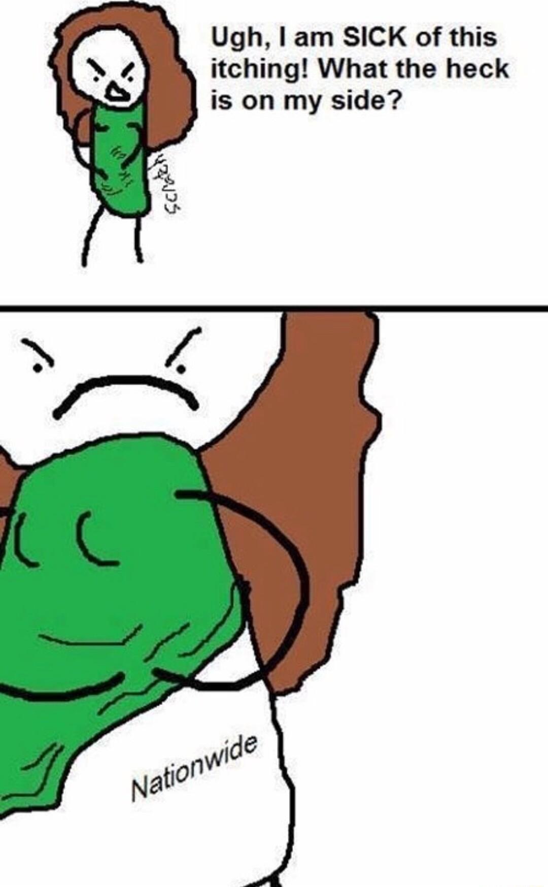 Ugh am SICK of this itching What the heck is on my side