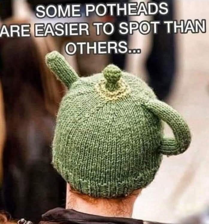 SOME POTHEADS ARE EASIER TO SPOT THAN OTHERS...