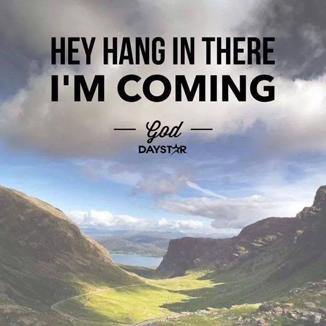 pY HANG IN THE IM COMING