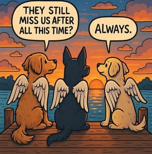 THEY STILL MISS US AFTER ALL THIS TIME? Always.