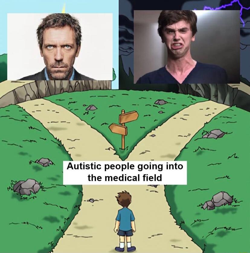 S8 Autistic people going into B the medical field En E i S