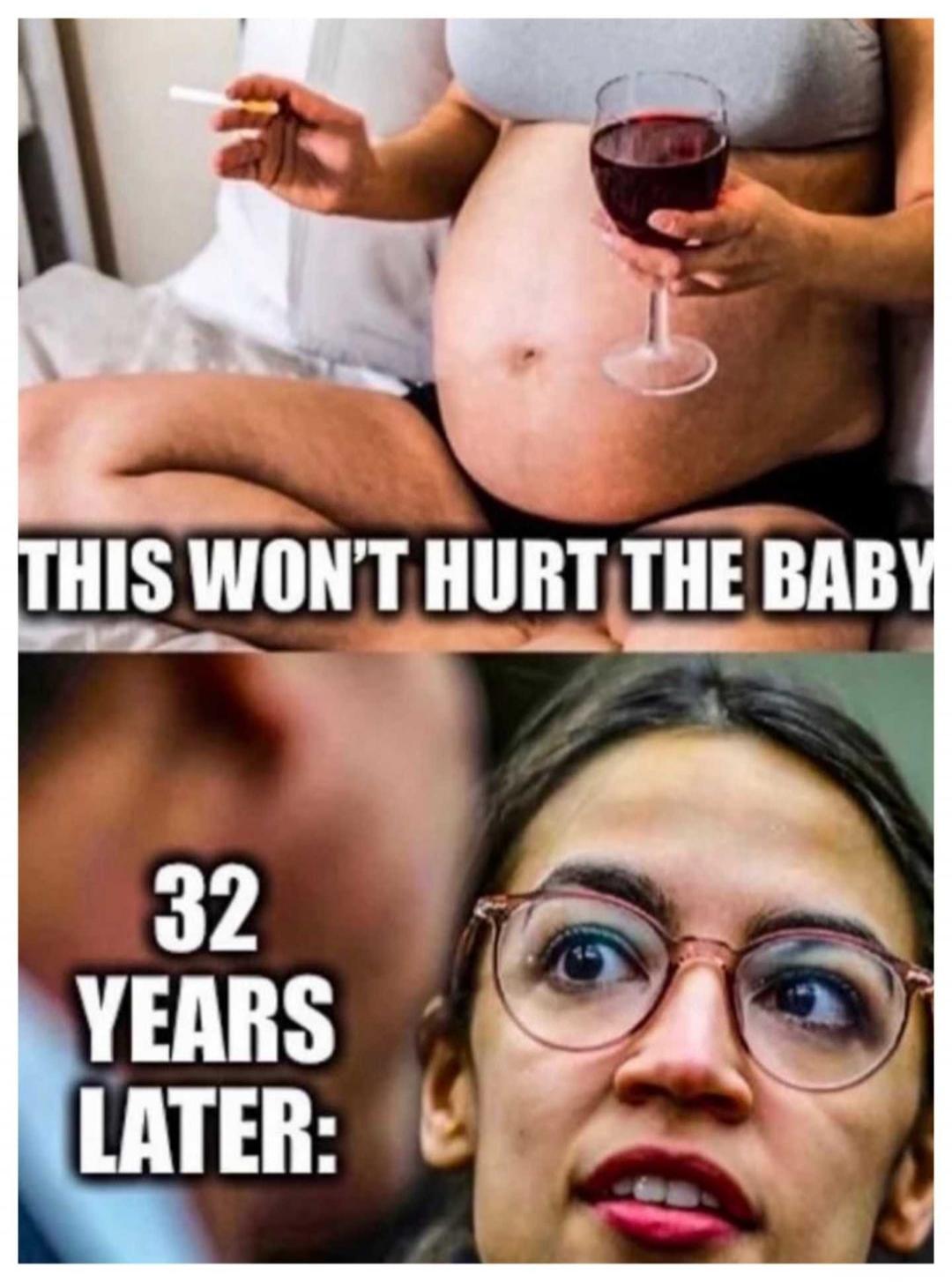 THIS WON'T HURT THE BABY 32 YEARS LATER: