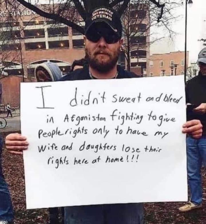 r idnt Sweat ond bleey in Atgeniston wjhfrg aj Peoplerights only Jo have m Wife ad doughters 1o5e their jx here ot home 11