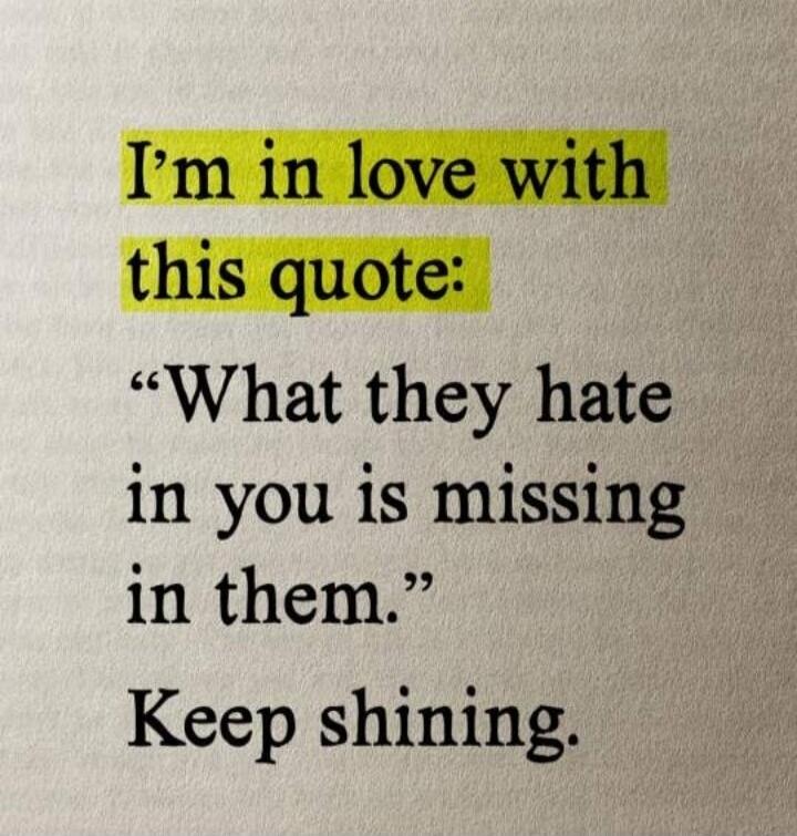 I'm in love with this quote: 